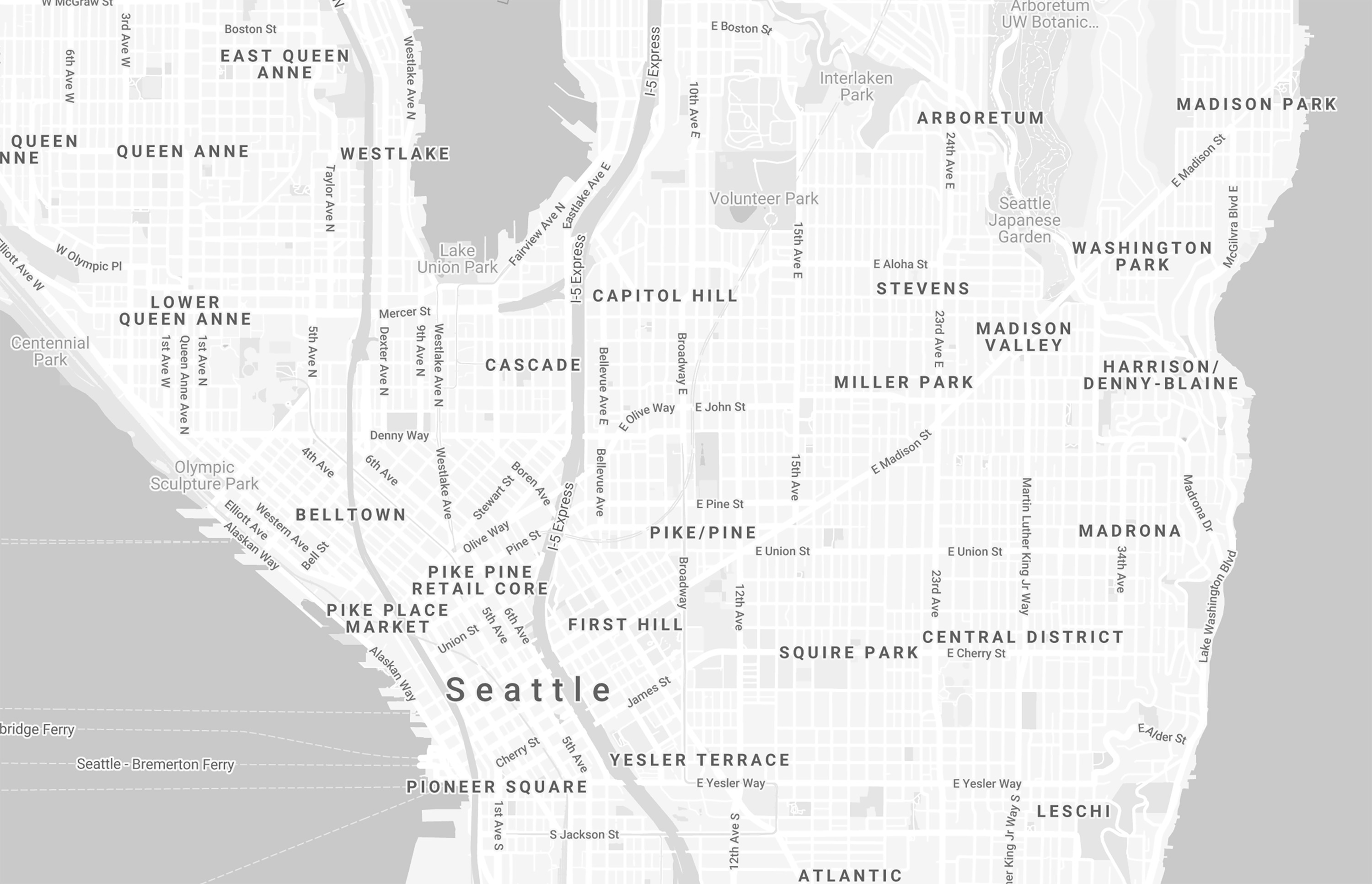 Central-Seattle-Map